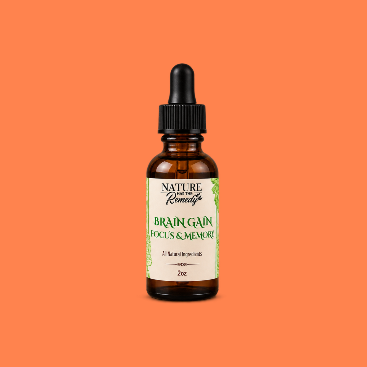 Brain Gain: Focus & Memory Tincture